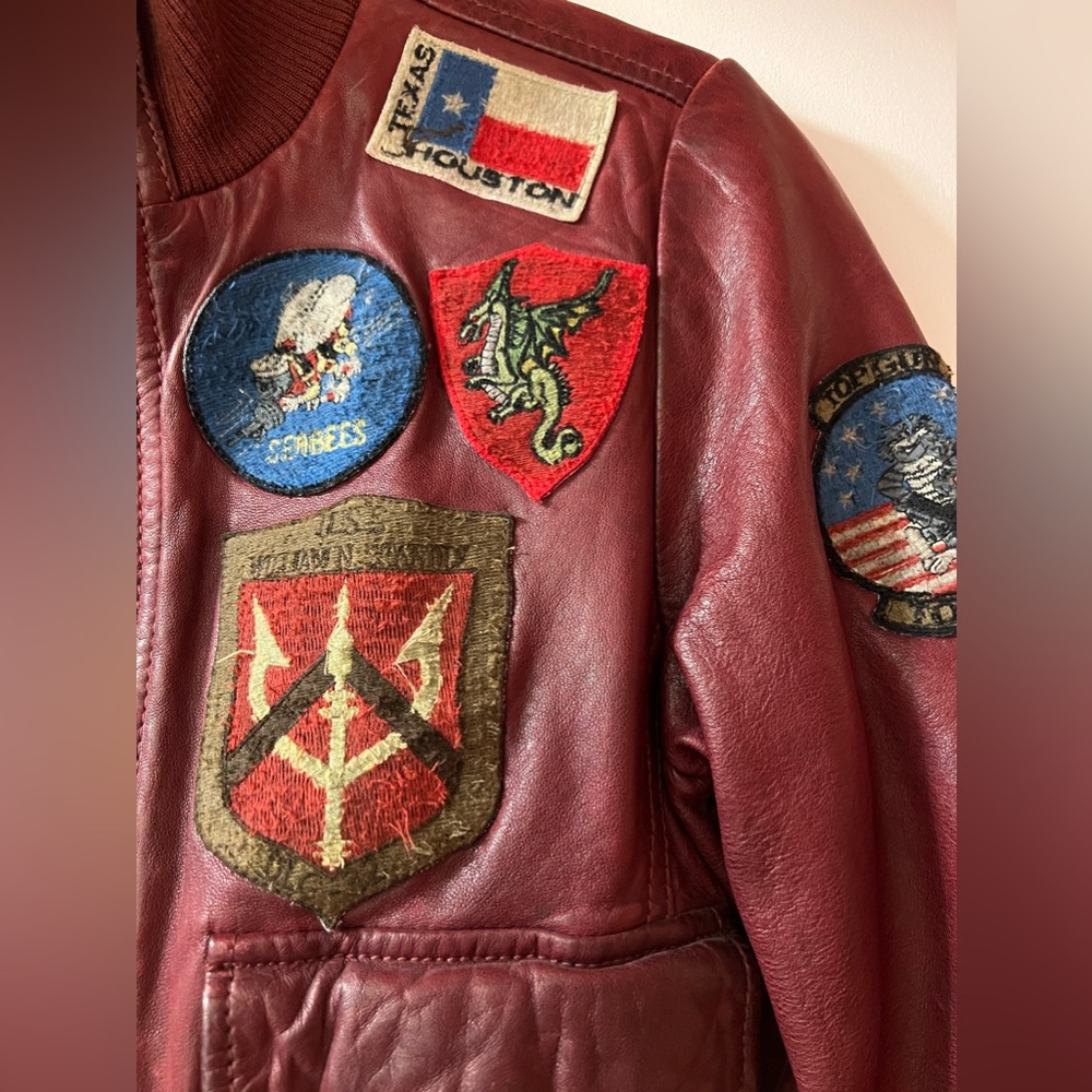 Vintage leather jacket